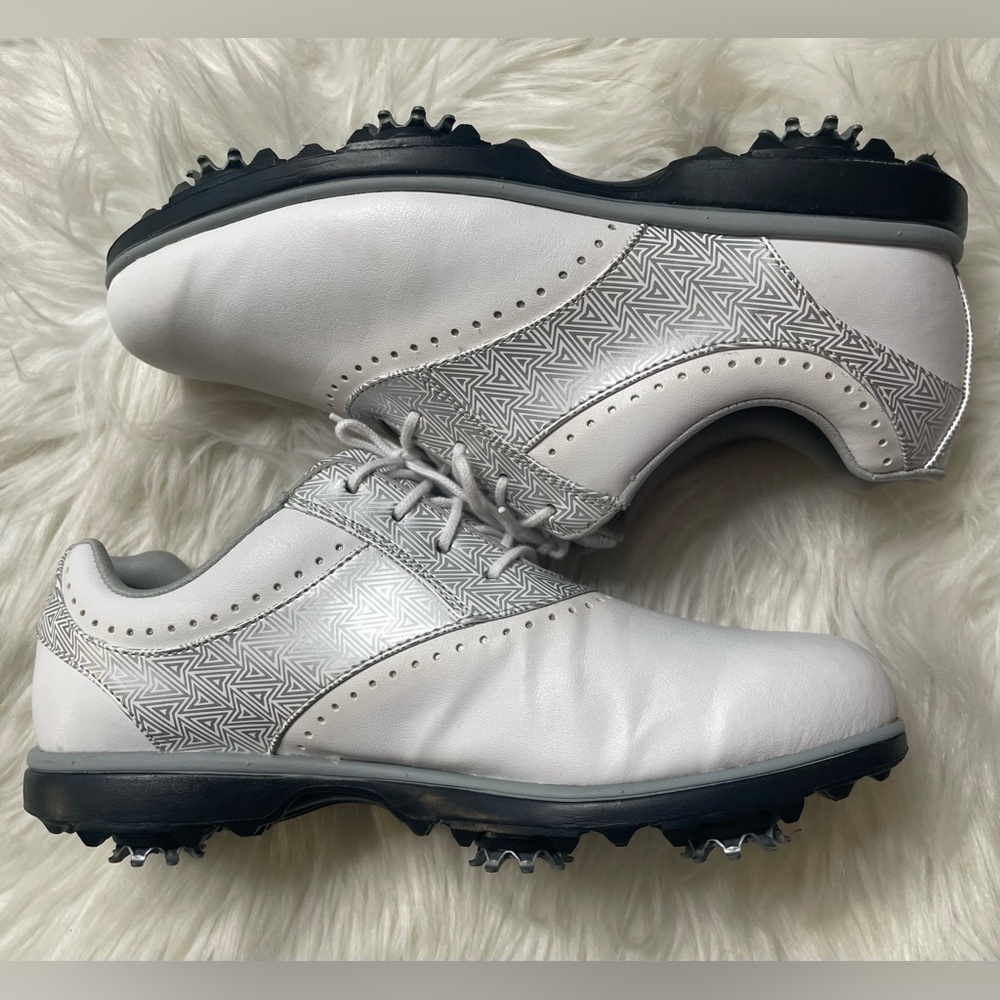 FootJoy eMerge Womens White/Silver Soft Spike Golf Shoe 93902 8.5W